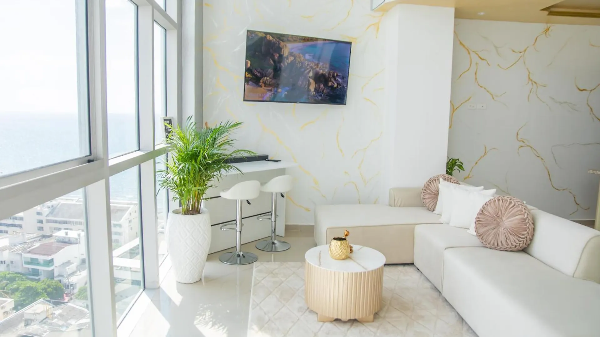 Amazing Luxury Duplex In Penthouse-Style With Private Jacuzzi By Evintra Stays Cartagena Kolumbie